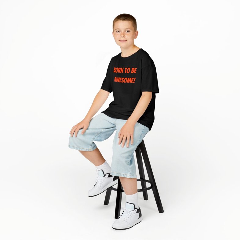⭐️ Inspiring Baby Shirt – Born to Be Awesome - Awesome Kids Tee, Fun Kids Shirt, Birthday Gift Tee, Cool Youth Clothing, Insp...