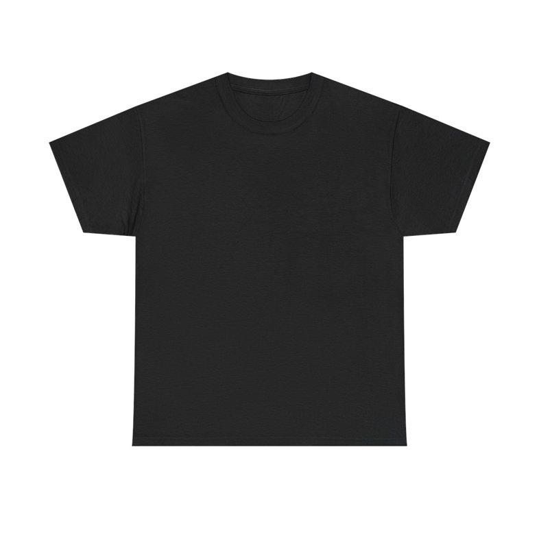 Essential Men's Heavy Cotton Tee – Classic Comfort, Everyday Style